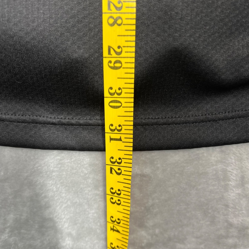 ALO CoolFit  1/4 Zip Shirt Men's XXL Black Long Sleeve Activewear‎ Pullover - Picture 9 of 13